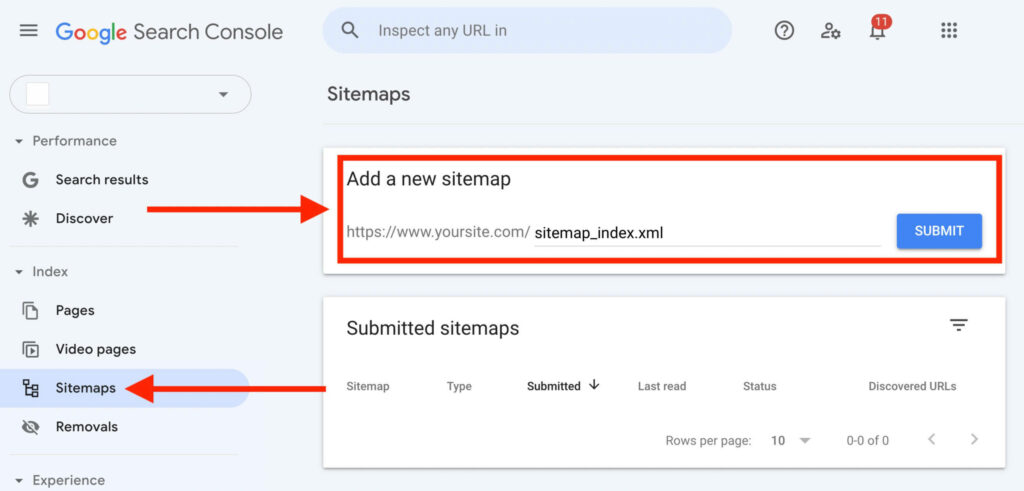 gsc sitemaps-2